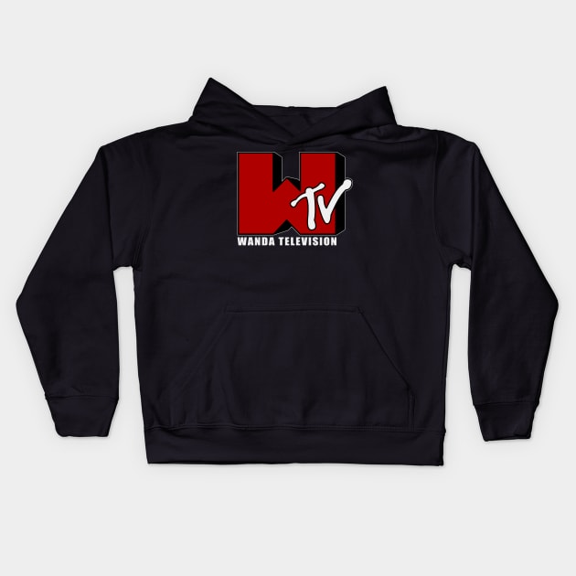 Witch Tv Kids Hoodie by nickbeta